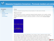 Tablet Screenshot of obsessivecompulsiveanonymous.org